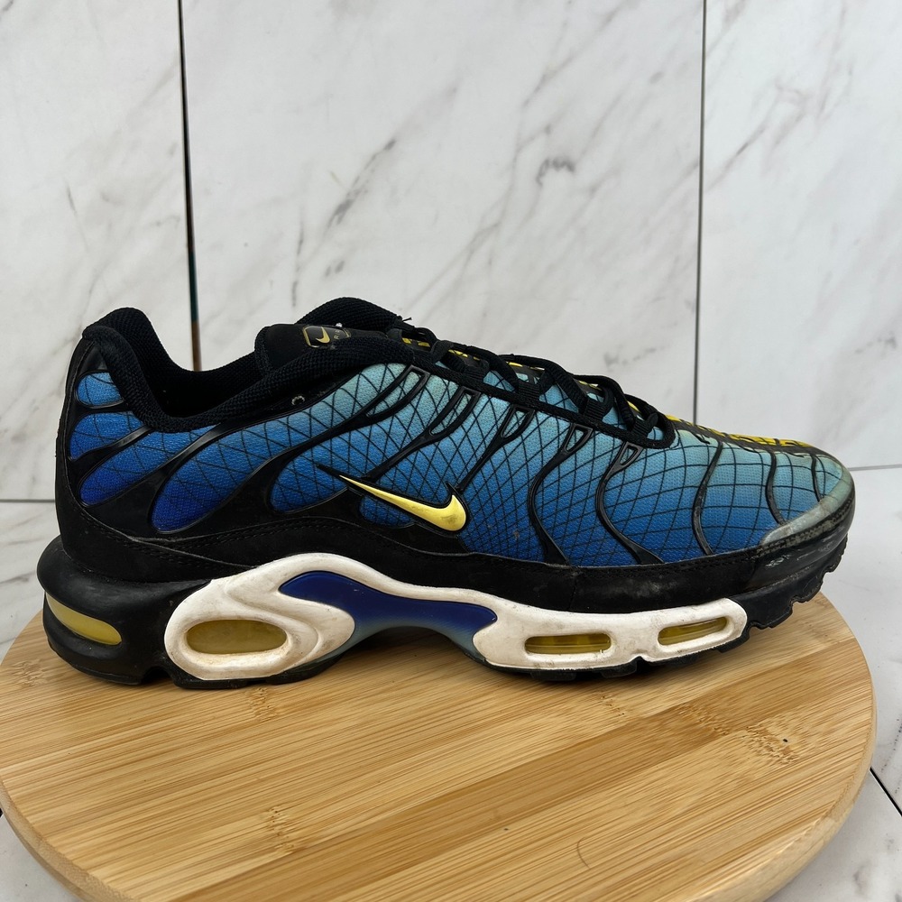 Nike Air Max Plus Greedy Mens Size 14 Blue Sunset Sneakers Shoes AV7021-001
